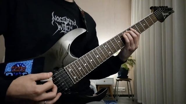 Sleep - Dragonaut (guitar cover w/ solo) смотреть онлайн