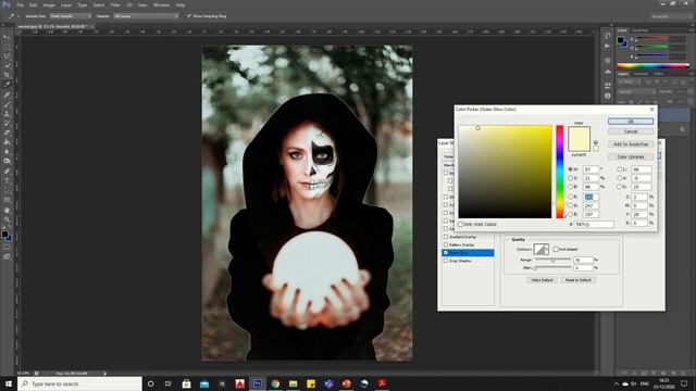 Glow Effect - Photoshop Tutorial | Glowing Outline Effect смотреть онлайн