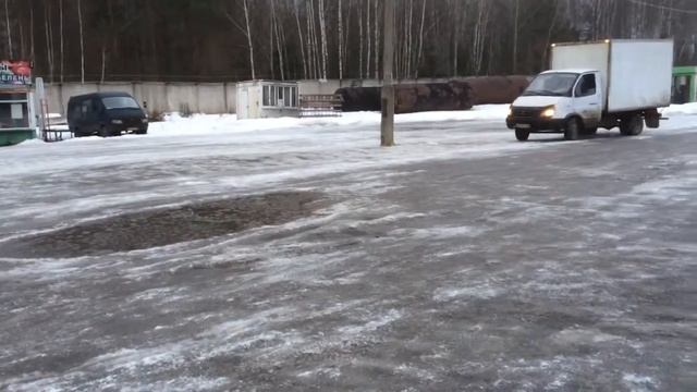 Газель, дрифт на льду ! смотреть онлайн