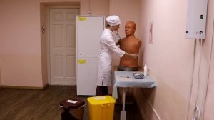 Проведение аускультации легких