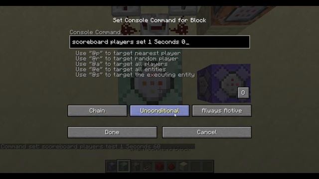 Minecraft Command Actionbar Timer 1.12.2 смотреть онлайн