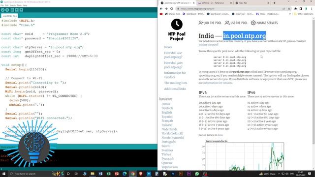 ESP32 Internal RTC | Real-Time Clock with NTP Server | Hidden Features of ESP32 смотреть онлайн