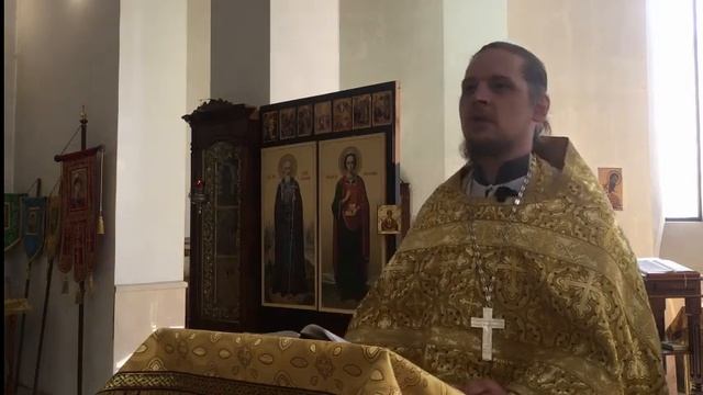 Проповедь после чтения Евангелия на Божественной литургии. Священник Владимир Тарасюк | 30.07.2024 смотреть онлайн