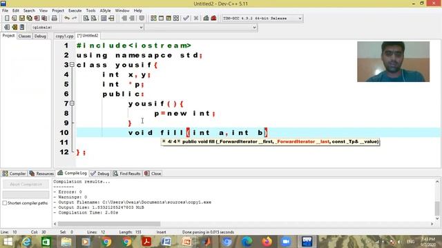 Deep Copy in C++ Urdu | English | Hindi By M.Yousif смотреть онлайн