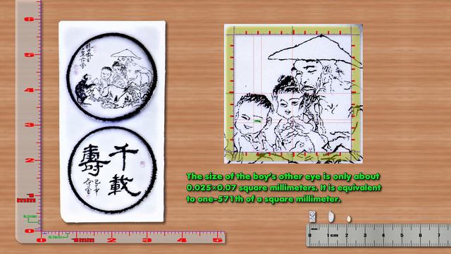 An old man, girl, boy and monkey are hand-carved on an area smaller than sesame [4K] смотреть онлайн