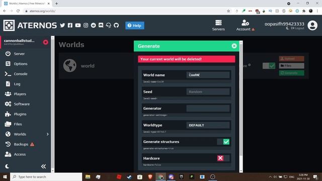 How to host a 1.18 Minecraft Server with Aternos! смотреть онлайн