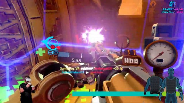 🔴 LIVE - This REALLY is OVERWATCH for VR - Larcenauts ZARIUS update Oculus Quest 2 and Bhaptics смотреть онлайн