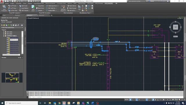 AutoCAD Electrical Hybrid Drawings смотреть онлайн