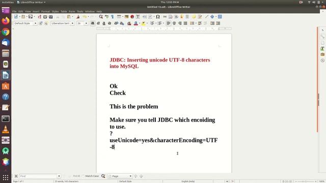 jdbc: Inserting unicode UTF 8 characters into MySQL смотреть онлайн