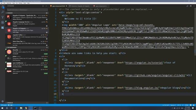 Angular 6 Code Snippets with Visual Studio Code смотреть онлайн