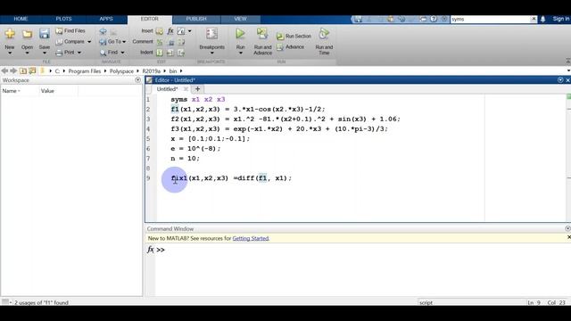 Newton's Method for System of Non-linear Equations смотреть онлайн