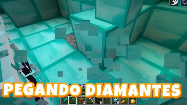 SOBREVIVENDO EM 1 CHUNK DE DIAMANTE NO MINECRAFT смотреть онлайн