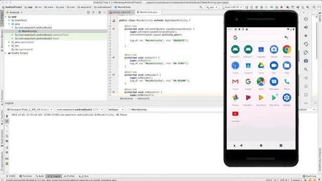 Android activity vs fragment | Tutorial - 3 смотреть онлайн