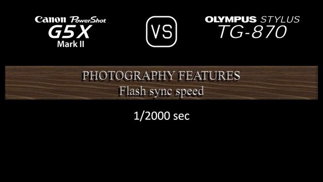 Canon PowerShot G5 X Mark II vs. Olympus Stylus TG-870: A Comparison of Specifications смотреть онлайн