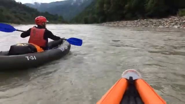 Сплав по реке Псезуапсе. Май 2018