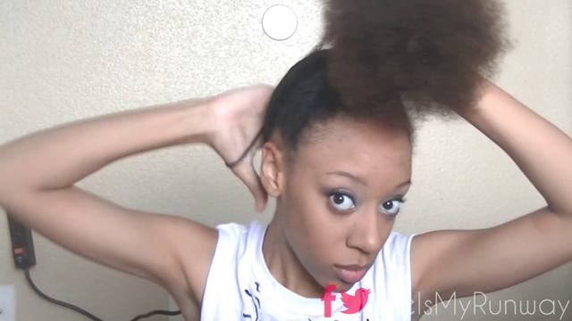 Easy Pompadour Updo with Design Essentials Natural смотреть онлайн