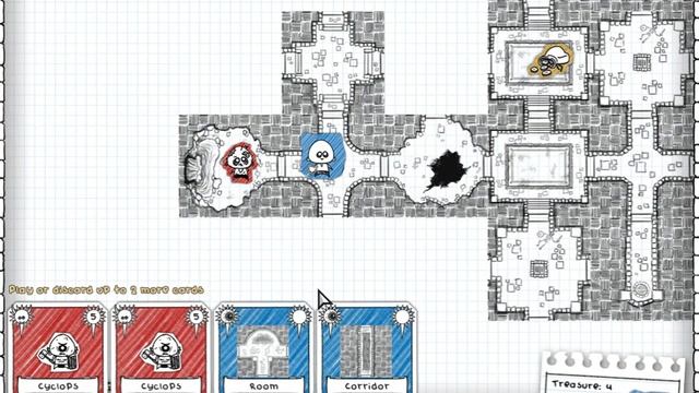 Guild of Dungeoneering - alpha gameplay March 2nd смотреть онлайн