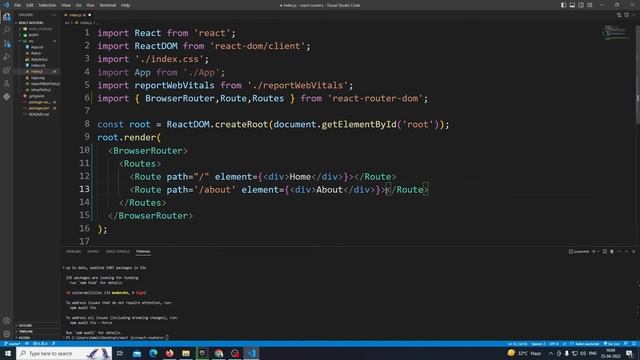 how to install react router || how to use react router in component смотреть онлайн