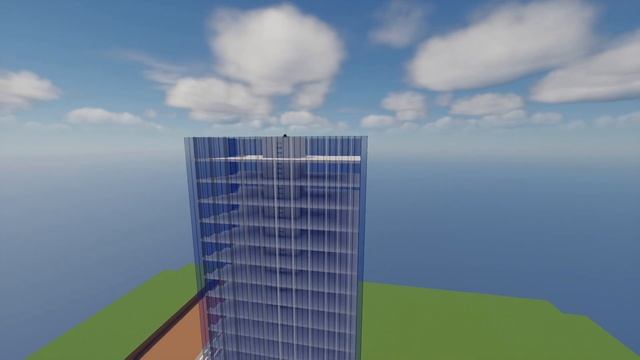 Строю Capital Towers в Майнкрафте | TimeLapse