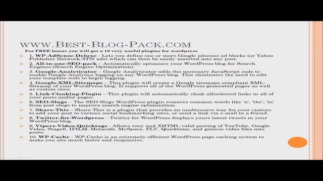 ☺ Best Pack of Wordpress Blogs☺ смотреть онлайн