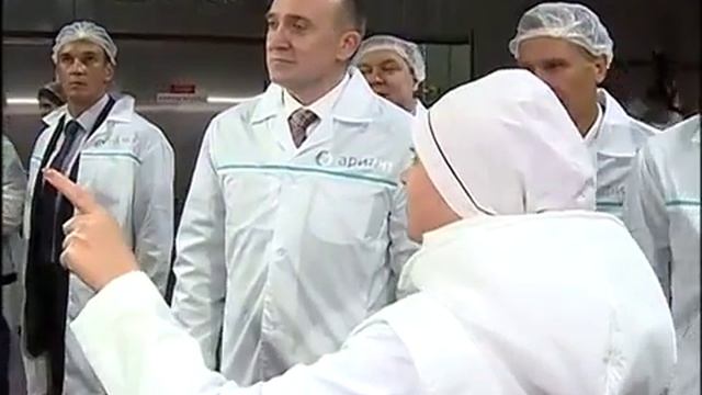 Челябинск. Пос. Федоровка. ''Ариант''. Пуск мясоперерабатывающего завода. Июль 2014