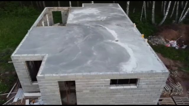 Строительство дома из теплоблока смотреть онлайн
