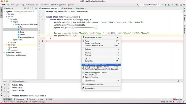 Inheritance - Object Oriented Programming, Java смотреть онлайн