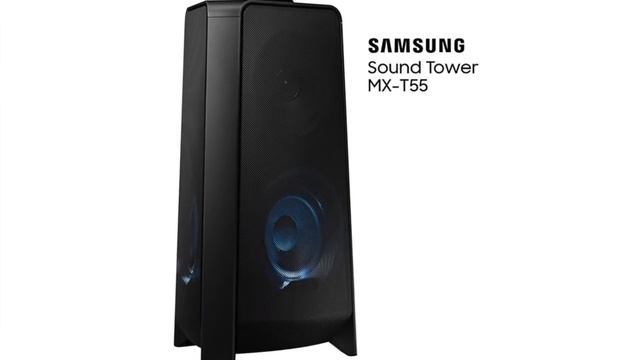 Sound Tower Samsung MX T55 Bluetooth, Som Bi direcional, Bass Booster, DJ Effect, Modo Karaokê смотреть онлайн