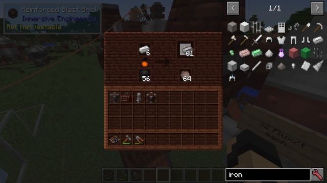 Immersive Engineering: Reinforced Blast Furnace - Minecraft 1.10.2/1.11.2