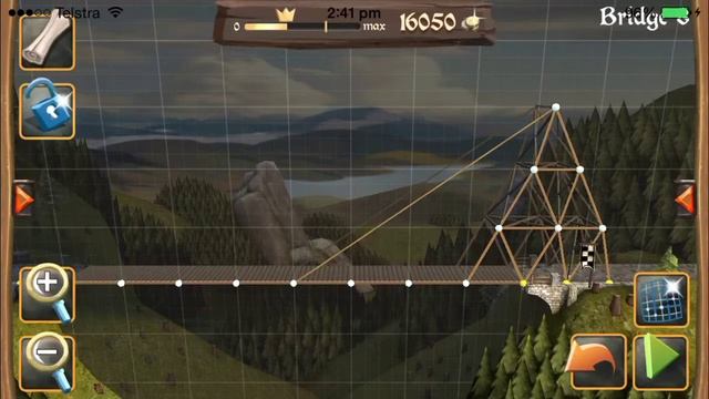 Bridge Constructor Medieval - Chapter 2 - Bridge 8 смотреть онлайн