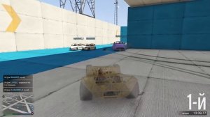 АДСКАЯ СТЕНКА НА СТЕНКУ С ПОЕЗДОМ В GTA ONLINE!!!