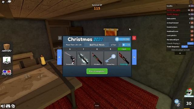 [ICEPIERCER GODLY] COMPLETING THE ENTIRE CHRISTMAS EVENT IN ROBLOX MM2! (2022) смотреть онлайн