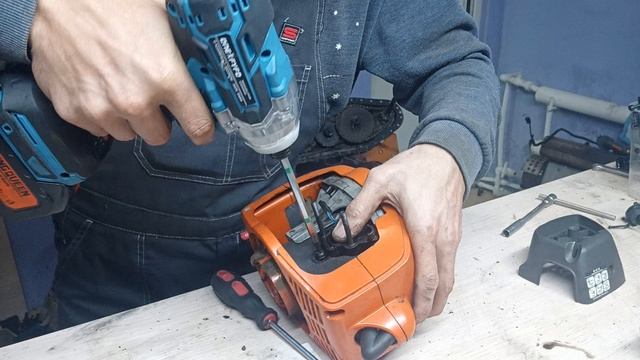 Замена поршневых колец Stihl fs55 смотреть онлайн