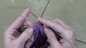 Детский комплект спицами. Часть 2. Рукавички с анатомическим пальцем. Вяжем с Оксаной Валерьевной.