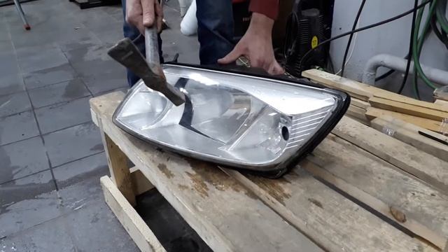 Тест Фары Lada Granta