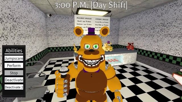PLAY AS ALL ROBLOX ANIMATRONICS! Fredbear and Friends смотреть онлайн