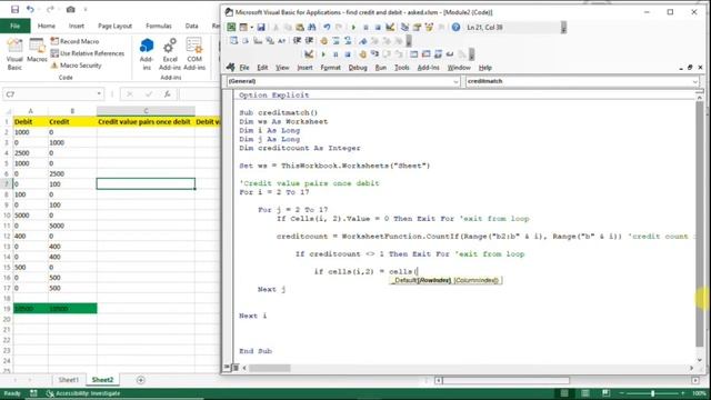 VBA code to Compare two columns by using Loop+IF+Logic in Excel | Hindi смотреть онлайн