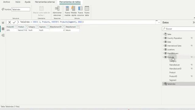 EXPLICACION FUNCION INDEX EN POWER BI смотреть онлайн