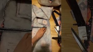 А что внутри? Шью кулиску на поясе парки.