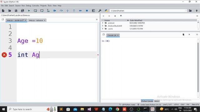 Variable in Python ||Python Tutorial смотреть онлайн
