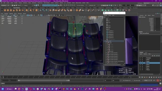Моделирование клавиатуры Dactyl Manuform. Часть 1. смотреть онлайн