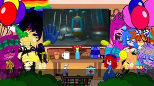 //Poppy playtime реакция на happy wolf// «3/8» 3 часть