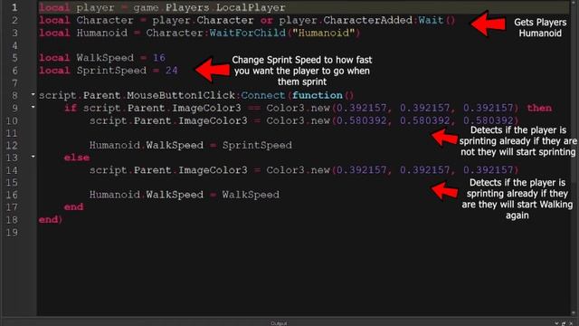 How to make a Mobile Sprint Button | Roblox Studio смотреть онлайн