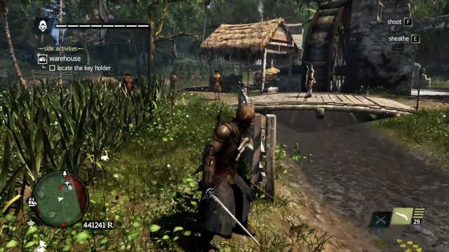 Assassin's Creed IV Black Flag PC - Looting a warehouse смотреть онлайн