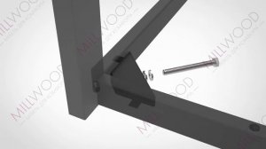 🛠 Инструкция по сборке стола Сеул от MILLWOOD: как собрать стол Сеул Милвуд?