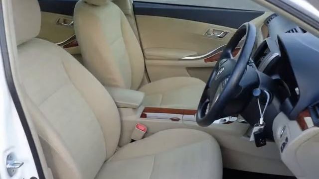 Toyota Allion G package, 2013, Pearl white смотреть онлайн
