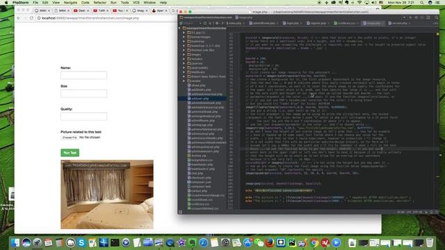 How to watermark an image in PHP смотреть онлайн