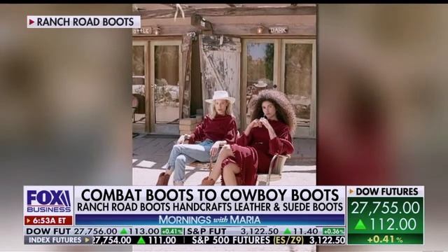 Morning with Maria | Fox Business | Ranch Road Boots, Sarah Ford (12/5/19) смотреть онлайн