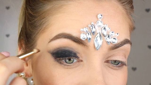 SMOKEY EYES БЮДЖЕТНЫМИ ПРОДУКТАМИ, УРОК ПОШАГОВО