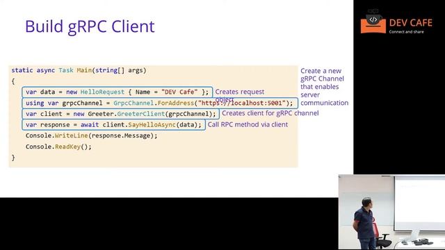 High performance Services with gRPC - Hung Nguyen смотреть онлайн